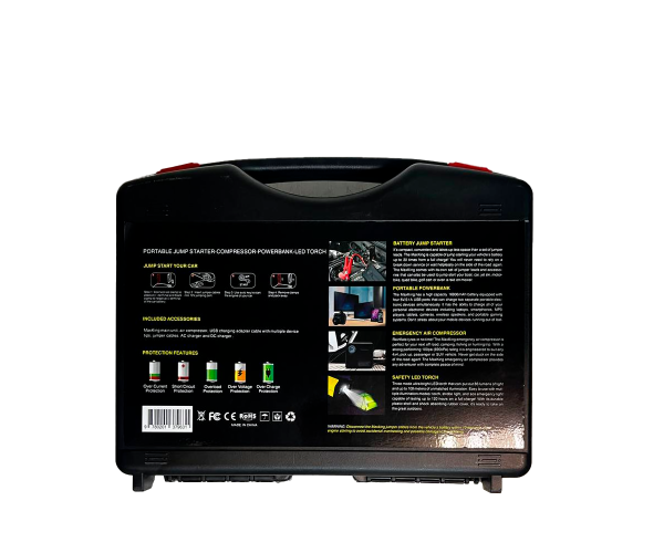 Пусковое устройство + компрессор HIGH POWER 700% Пиковый ток 600 A